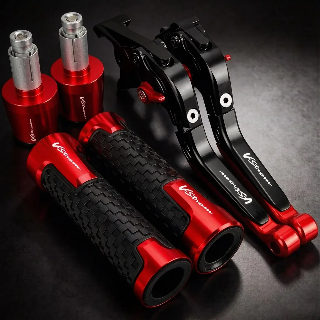

For Suzuki DL1000 V-Strom 1000XT V strom 2002-2021 Vstrom DL 1000 XT Brake Clutch Levers Handlebar Handle Hand Grips Ends