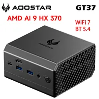 GT37 AMD Ryzen ™   AI 9 HX 370 (jusqu'à 5,1 GHz,) Mini PC LPDDR5X 32 Go 8000 MHz OCulink USB4 WiFi7 BT5.4 ordinateur de jeu