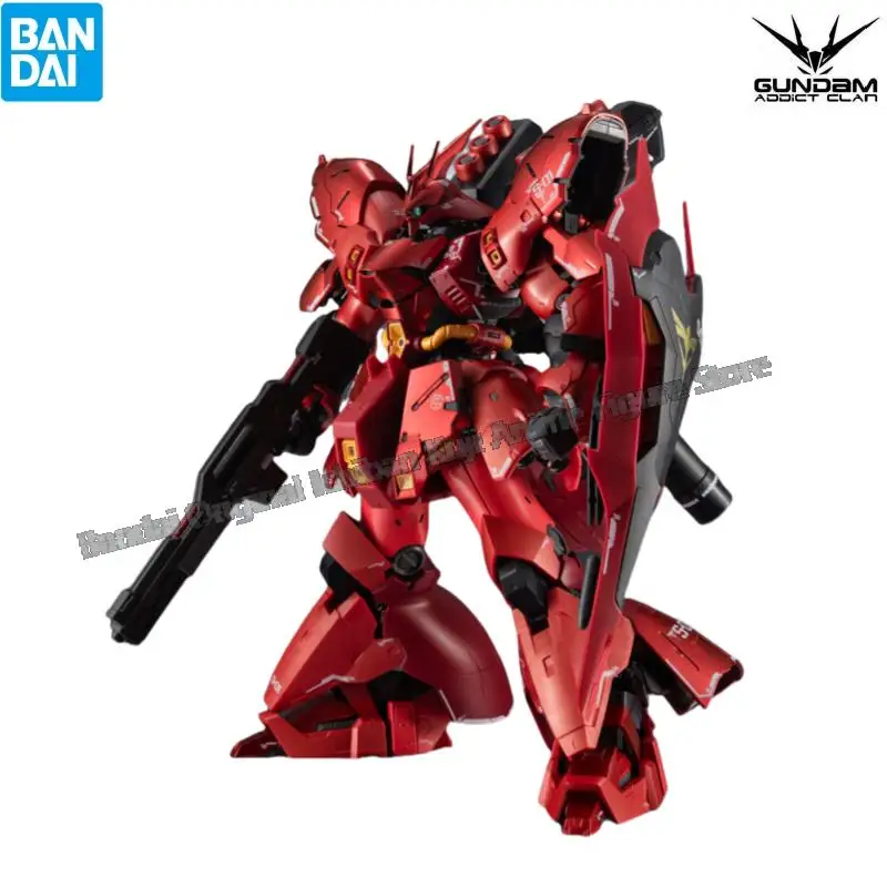 

In Stock Bandai Doll Brand New Boxed Fix Gundam Msn 04Ff Sazabi Anime Characters Original Model Garage Kit Collectible Statue