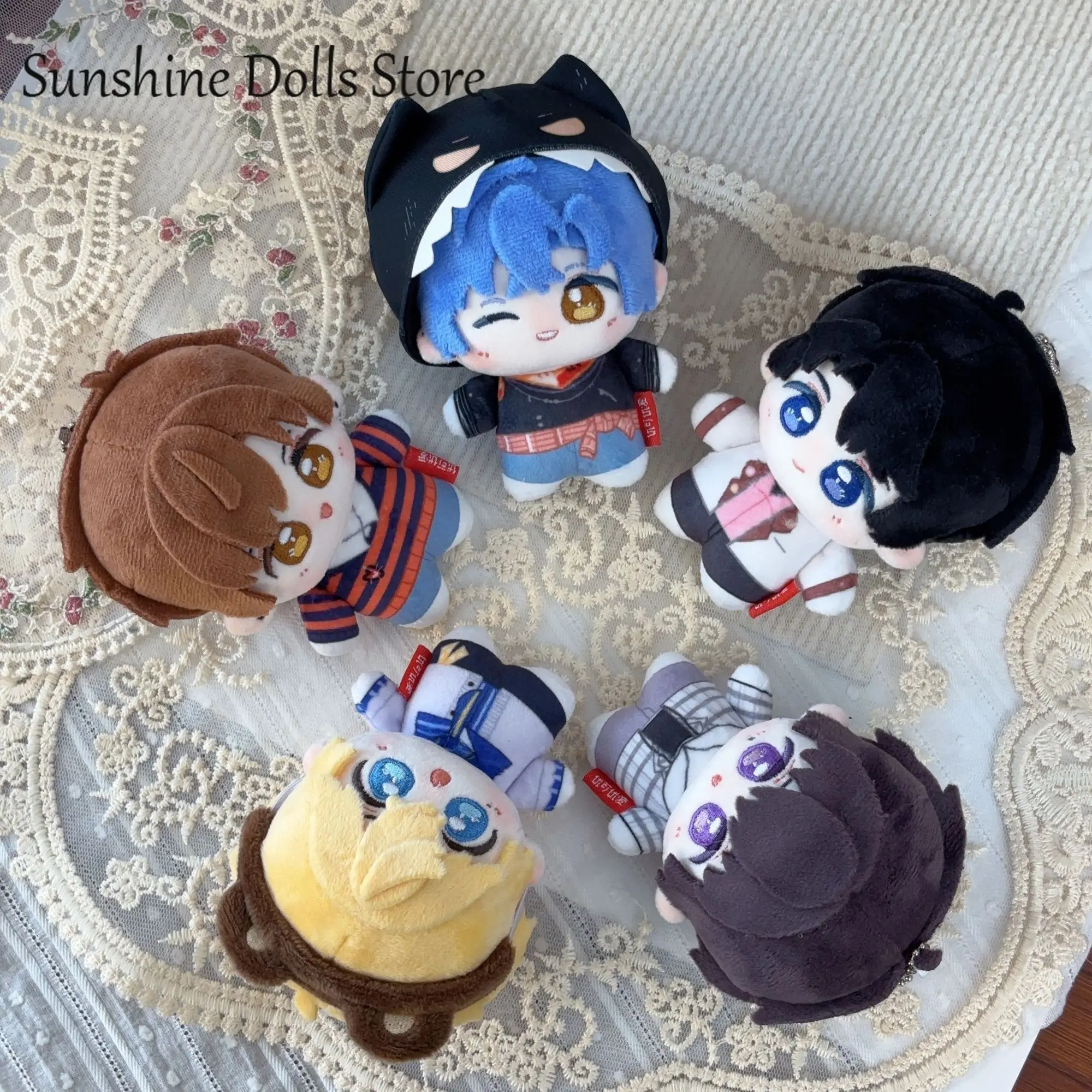 

10CM Anime Mr Love: Queen's Choice Lucien Gavin Victor Kilo Shaw Cotton Doll Plush Toy Original Cartoon Pendant Keychain Gift