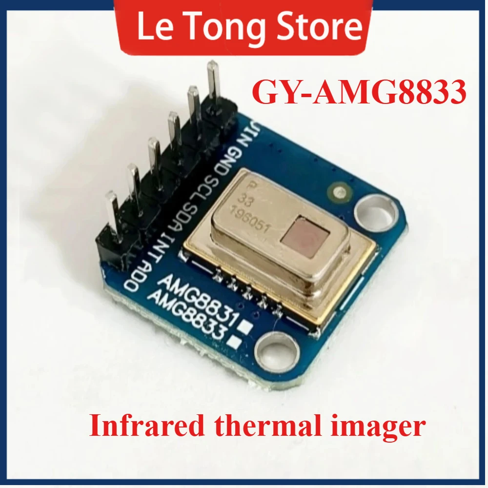 Brand New Original AMG8833 IR 8*8 Thermal Imager Array 3V-5V  Temperature Sensor Module Infrared Camera Sensor