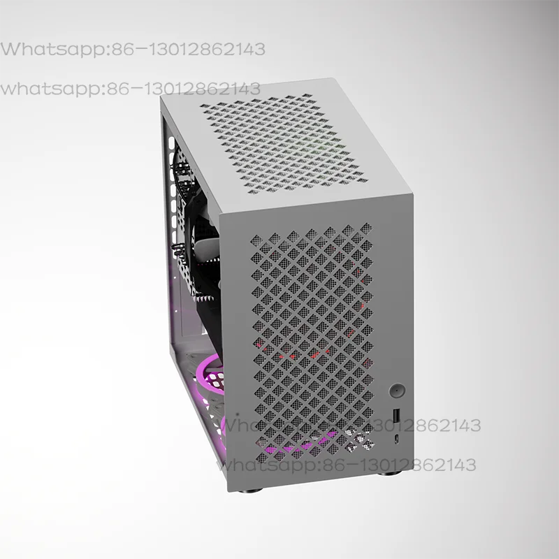1PCS   2026   ss31 ss30 40 side transparent portable itx high value chassis compact small chassis