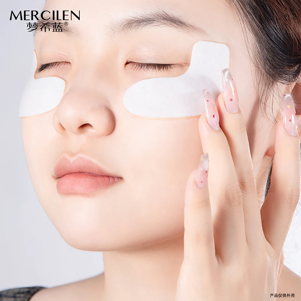 Type III Collagen Leukocyte Polypeptide Firming Skin Face Mask For Forehead Eyes Cheek Moisturizing Reduce Eye Bags Eye Mask