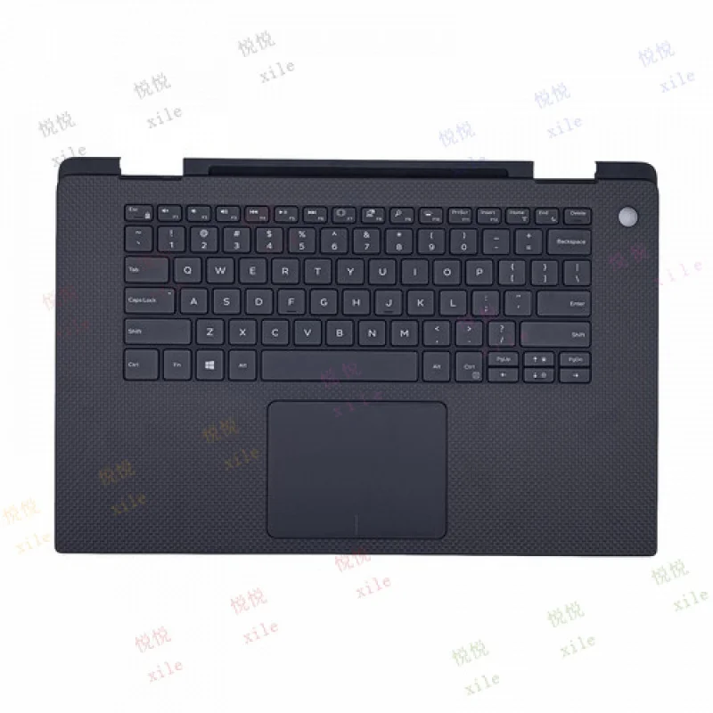 

LL new For Dell XPS 15 9575 Palmrest w/ backlit Keyboard Touchpad 0M9W9K upper case