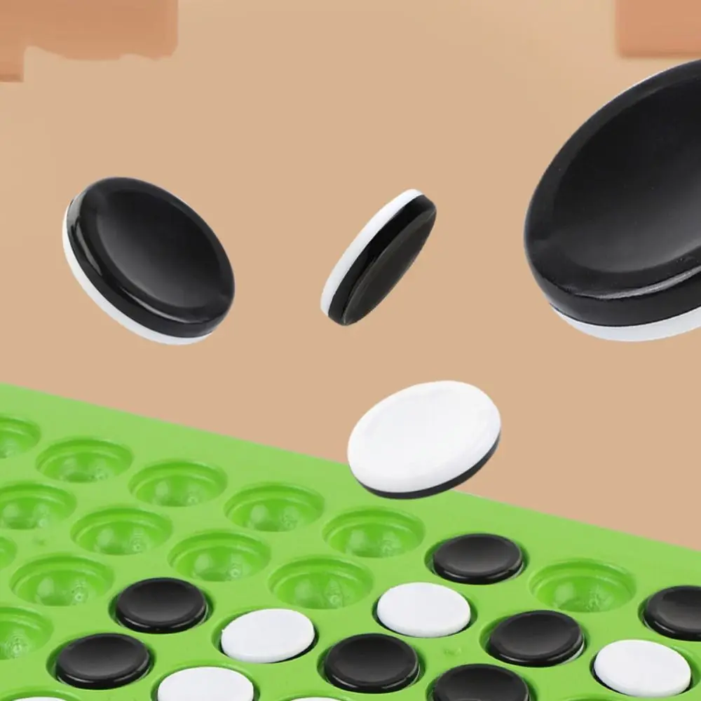 

Tabletop Game Flip Black White Chess Board Touch Flip Parent-Child Interactive Overturn Chess Portable Funny