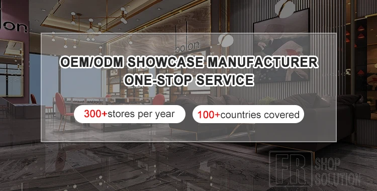 Comptoir de réception d'hôtel de salon de conception moderne comptoir de service rond réception de réception de bureau