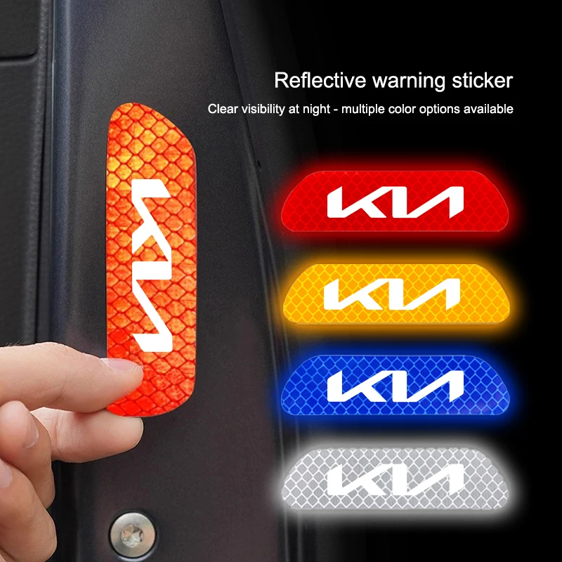 4Pcs Car Logo Stick… - image