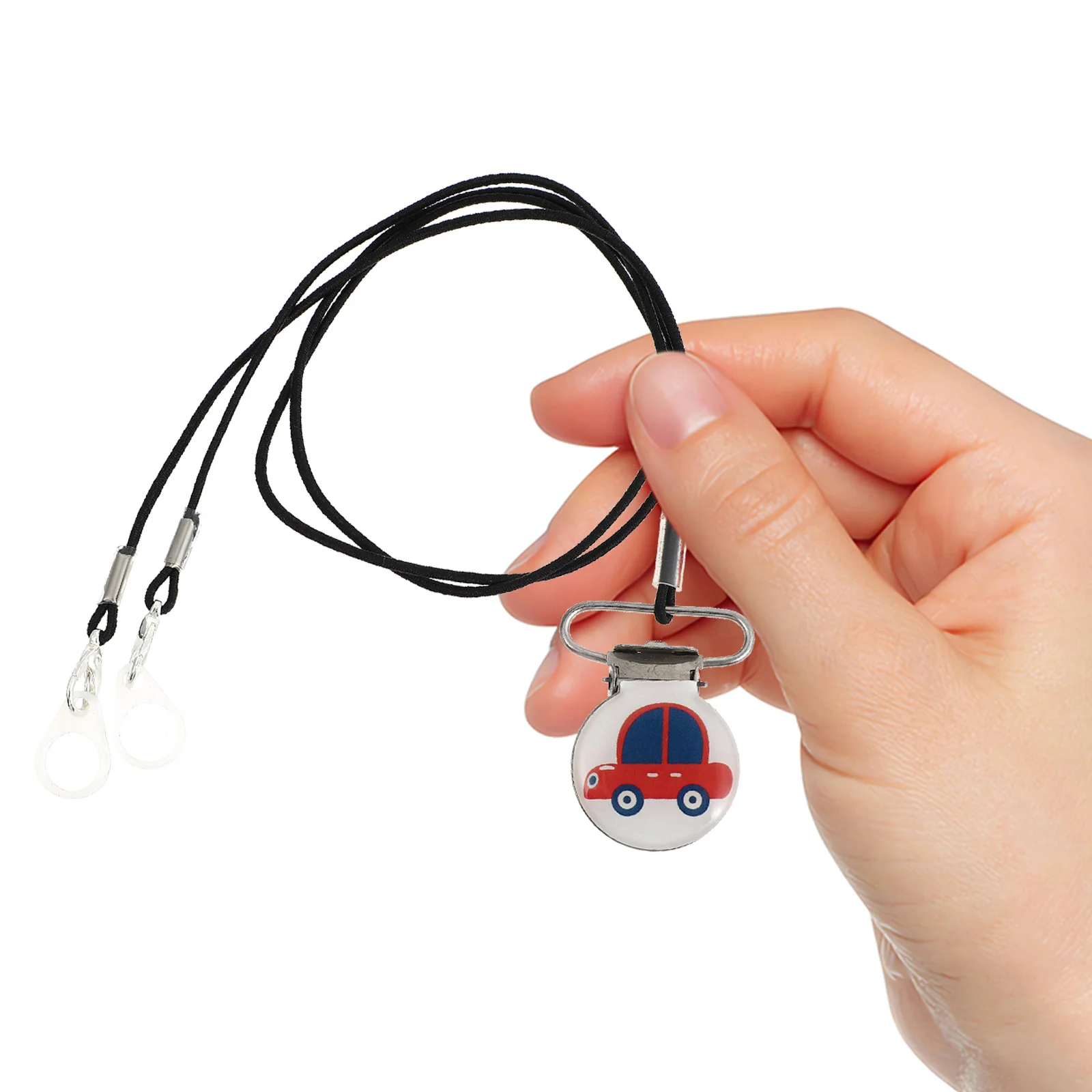 

Anti-Lost Hearing Aid Clip Lanyard Lightweight Kids Earbud Holder Secure Cord Sweat Protection Cartoon Design