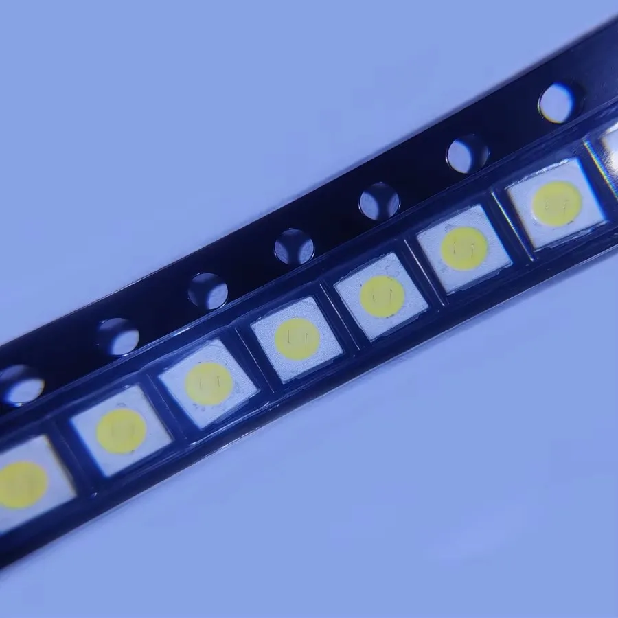 100pcs/Lot  SMD LED 3030 3V  Cold White High Power For Lextar TV Backlight Strip