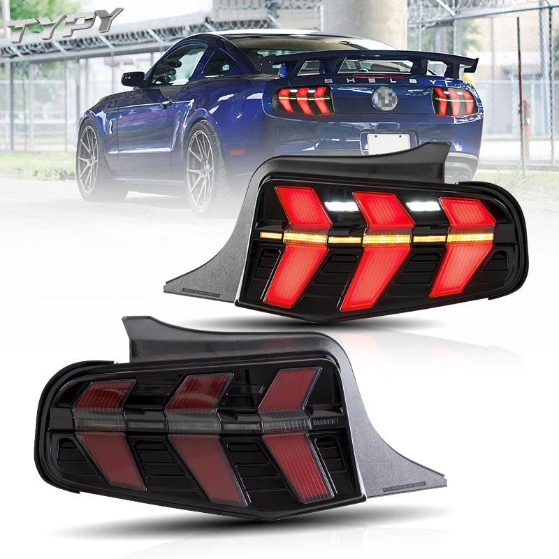 

LED Tail Light Car Lamp Parts Fifth Generation With 7 Modes Turn Signal Rear Lamp For Ford Mustang 2010 2011 2012