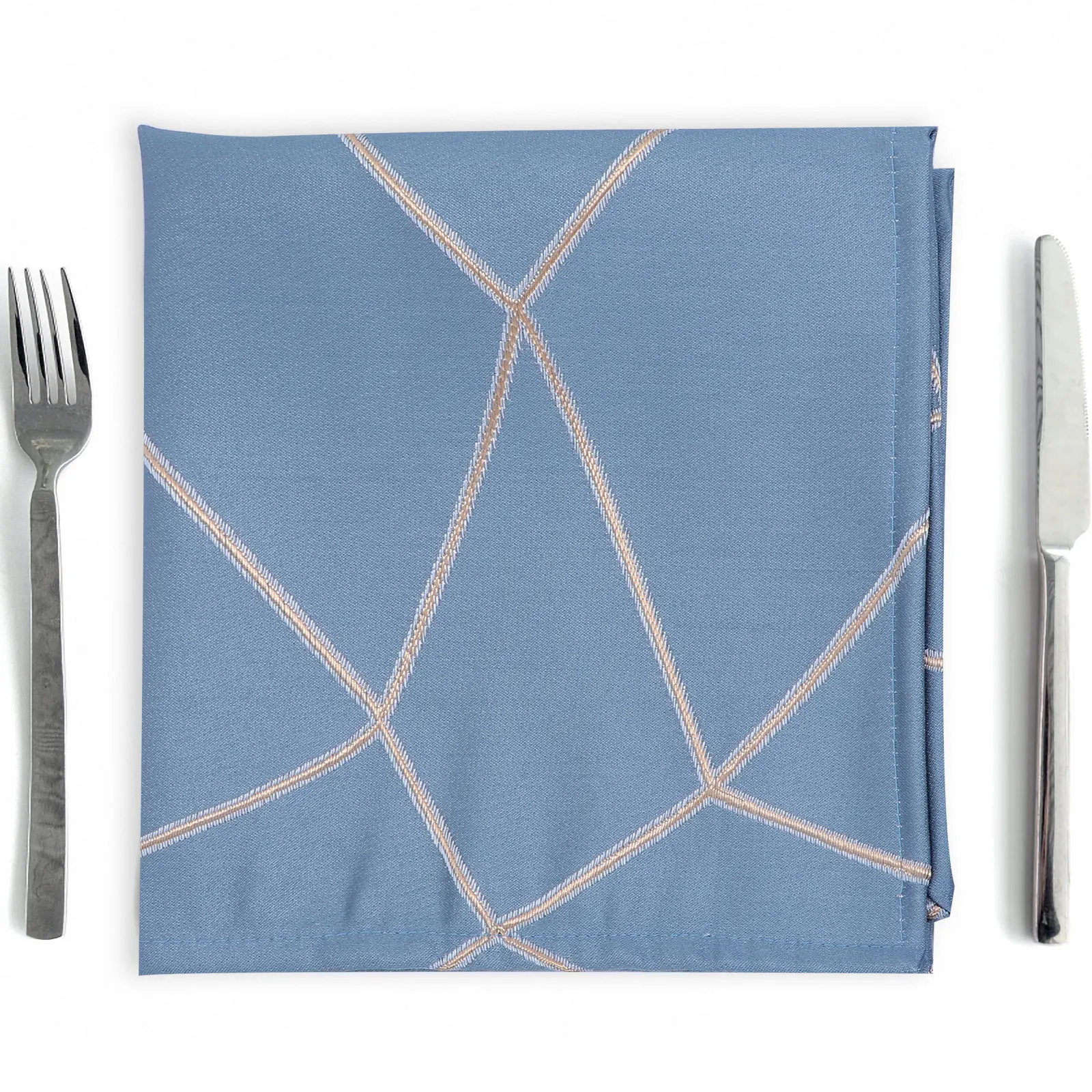 

Luxury Golden Thread Napkin Cloth Thickened Foldable Table Napkins for Banquet Holiday Dining Comfortable Fabric Napkin
