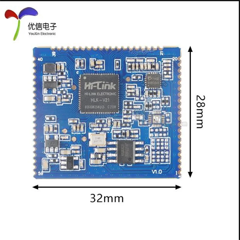 Aismart حاليا وحدة التعرف على الكلام V21 المزدوج ميكروفون الحد من الضوضاء منخفضة الطاقة VoiceControl التبديل صوت Contro