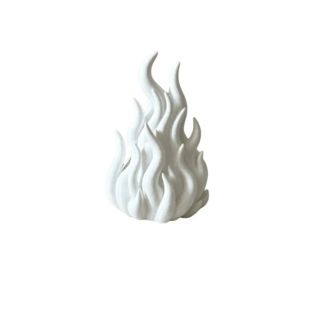 Color Changing Simulation Flame Night Light Imitation Creative Simulation Fire Lamp Portable Decorative 3D Printed Light Bedroom