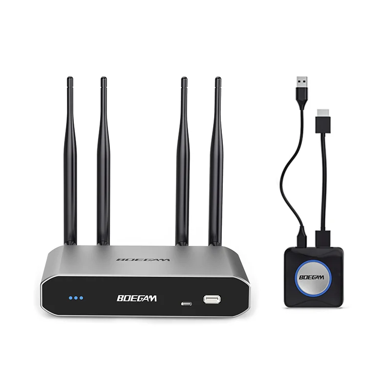 

Best 4K Wireless Presentation & Collaboration System For Boardroom And Large Meeting Spaces Multi-Device Click Share Integration