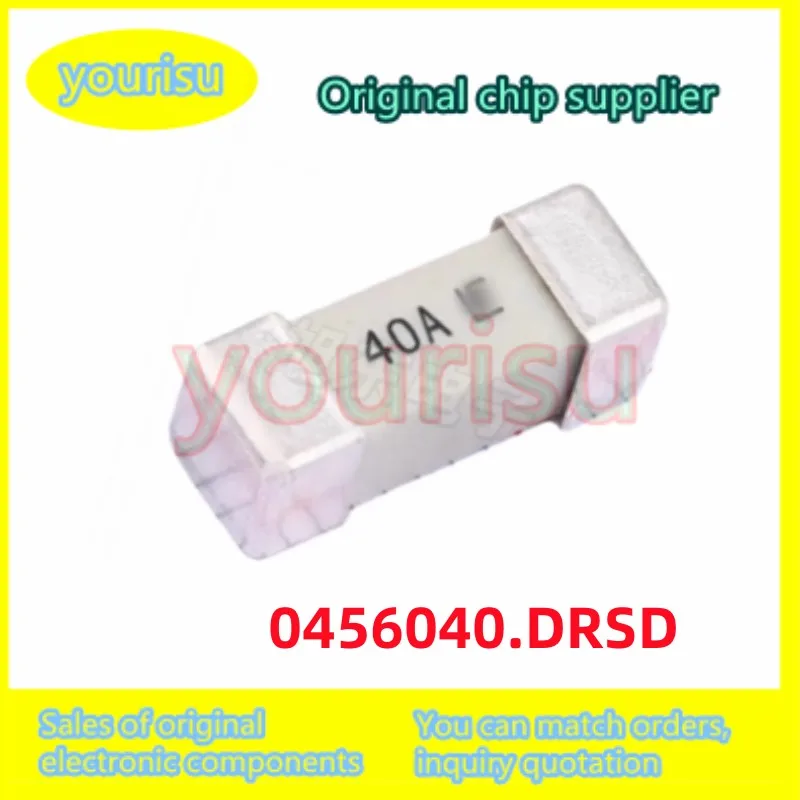 10Pcs/Lot Original 0456040.DRSD 0456040.DR 045040 One-time Fuse SMD,12.2x4.5mm 75V
