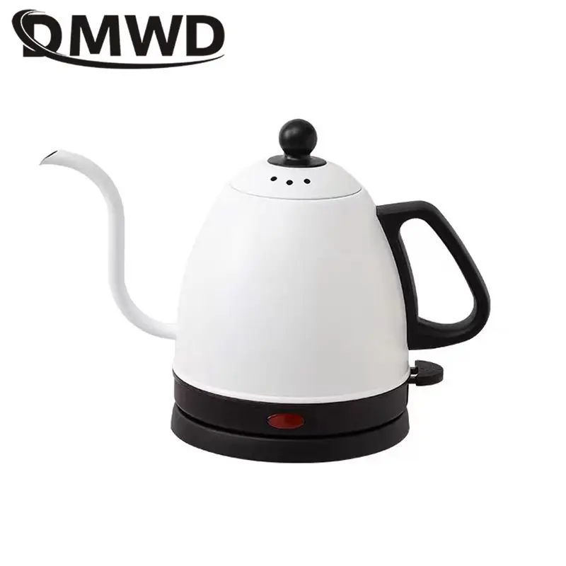 

0.8L Electric Kettle Long Spout Coffee Hand Brewer Gooseneck Jug Rapid heating Drip coffee Brewing Kettle TeaPot Anti-dry burnt