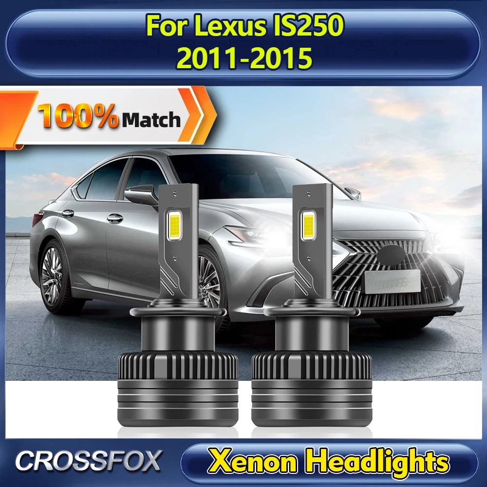 

D4S Canbus LED Headlights 30000LM Plug&Play Car HID Xenon Lights 6000K 12V 24V For Lexus IS250 2011 2012 2013 2014 2015