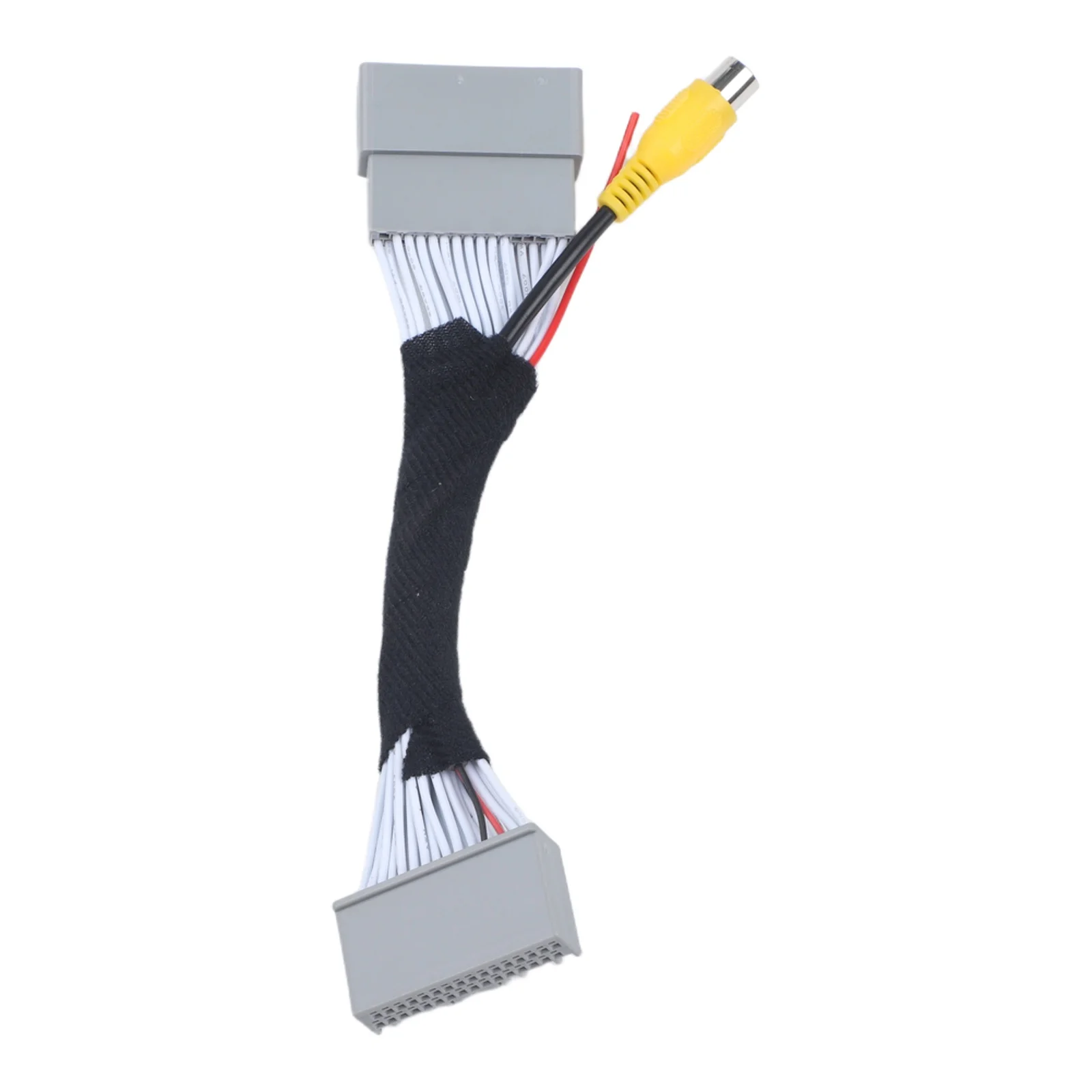 Car Video Input 32 Pin Adapter Cable Made Of ABS Material Non-deformable Car Video Cable Installation Auto Accessories