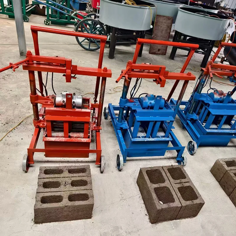 Hydraulic Brick Making Machine Pressure Interlock Block Making Sand Brick Hollow Block And Mold Cheap Brick Making Machine