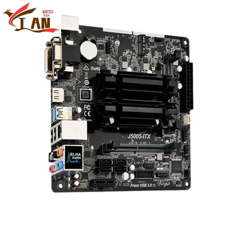

For ASROCK J5005-ITX Motherboard 8GB HDMI M.2 DDR4 Mini-ITX J5005 Mainboard 100% Tested Fully Work TAN