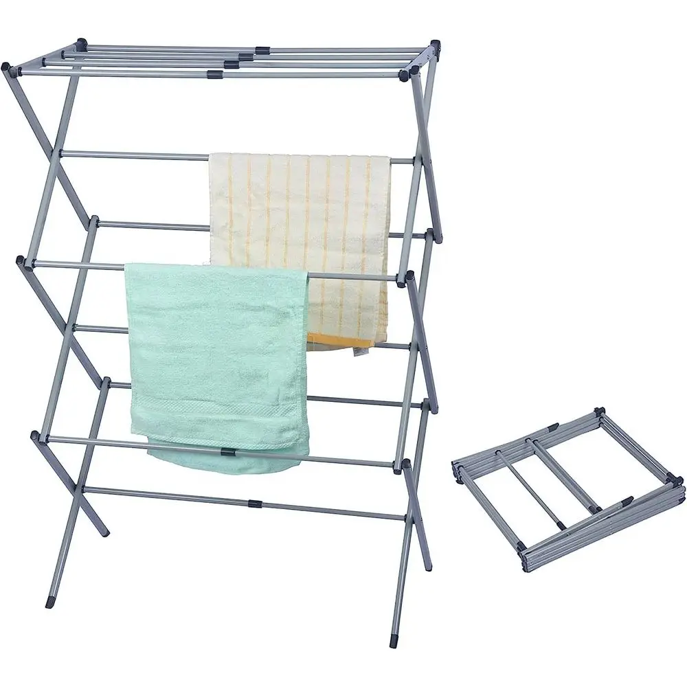 

Drying Rack, Pre Assembled Drying Rack Clothing, Expandable Laundry Drying Rack, Towel Rack for Indoor and Outdoor Use