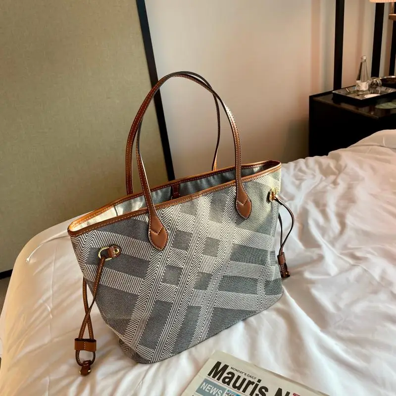 

Xiao Bi Jia Canvas Tote Bag Large Capaci Women's Handbag Faionable Single oulder Bag Casual Crossbody Purse