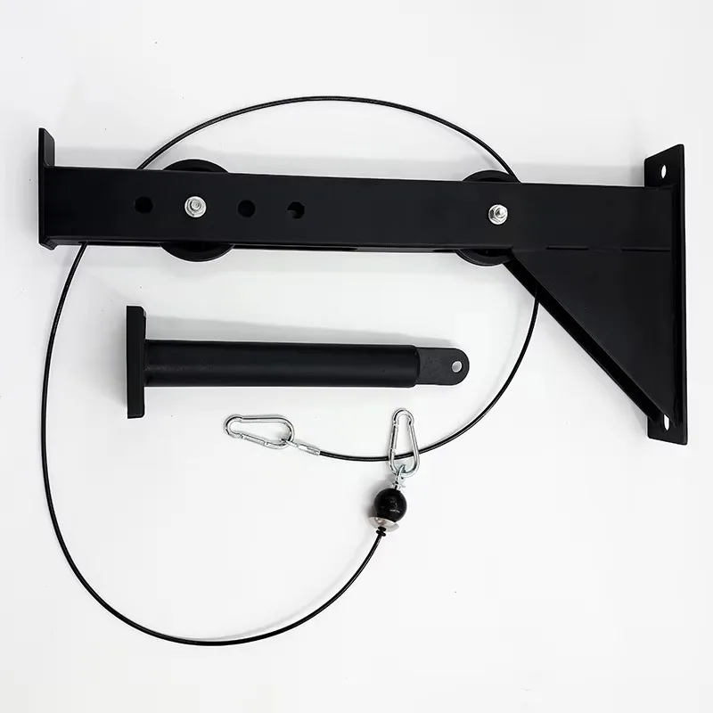 Upgraded Professional Fitness Pulley System for Domestic and Commercial LAT Pull-down Rack Attachment Cable Machines