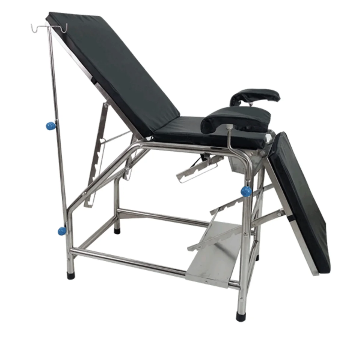 MT MEDICAL Black Style Manual Gynecological And Urological Examination Table Patient Table Patient Tables Obstetric Operated