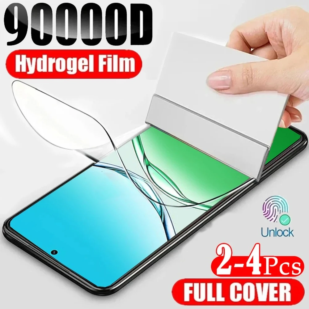 

Full Cover Silicone Hydrogel Film for OPPO A5 Pro A5X A3 A3X A80 A60 A79 A59 A98 A78 A58 A38 A18 A57 A56 A55s Screen Protectors