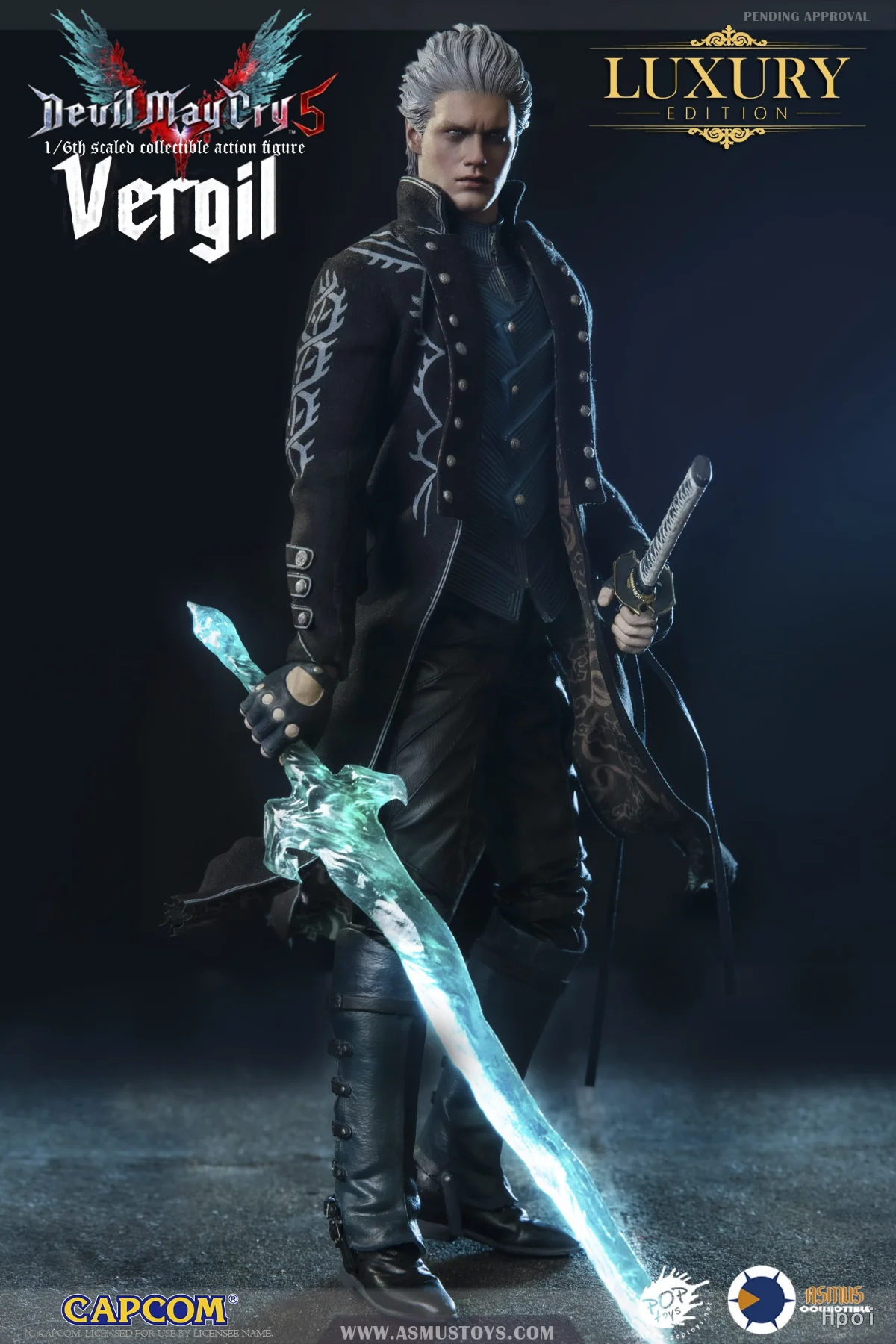 【MT】Original Asmus Toys Devil May Cry 5 Vergil DMCV 1/6 Action Figure Toy Collection Model