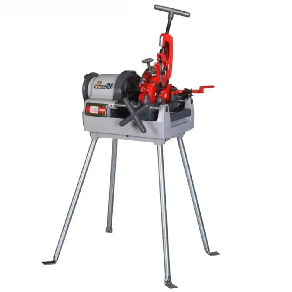 2-Inch Heavy Duty Electric Power Pipe Threader NPT BSPT Automatic Pipe Threading Machine 1/2-2