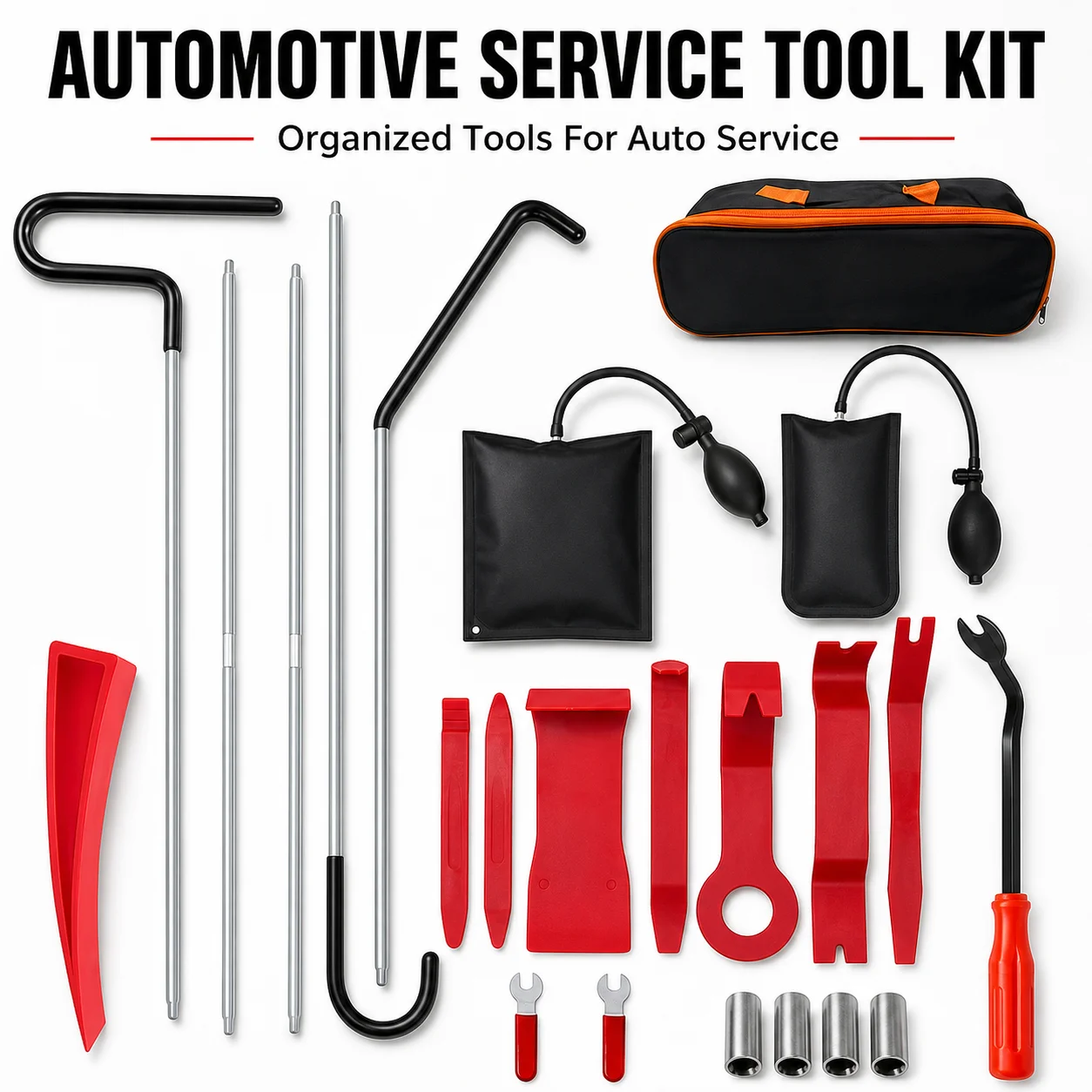 Kit Alat Pintu Mobil Pompa Uda - Dent Repair Puller ulasan dan harga