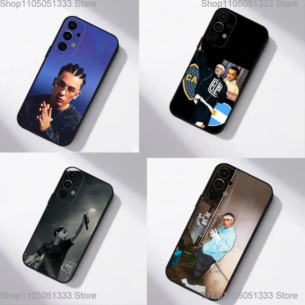 

Trueno Rapper Phone Case For Samsung S25,S24,S21,S22,S23,S30,Ultra,S20,Plus,Fe,Lite,5G Black Cover