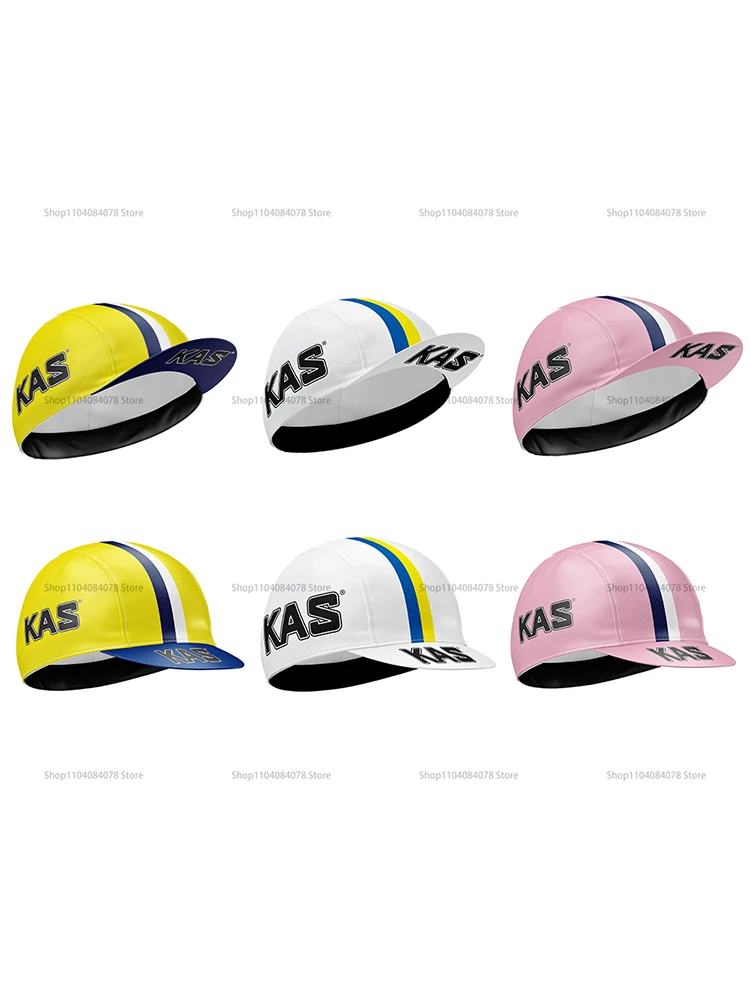 AliExpress NONE KAS Cycling Cap Unisex Black Maillot Outdoor Summer Bike Wear Road Caps Pink Wihte Yellow