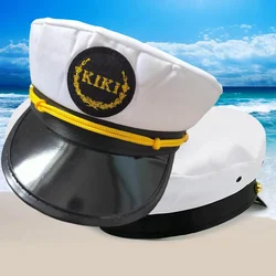 Adult yacht sailor captain hat for men and women party KIKI logo hat makeup party dress up event excellent fashion accessories