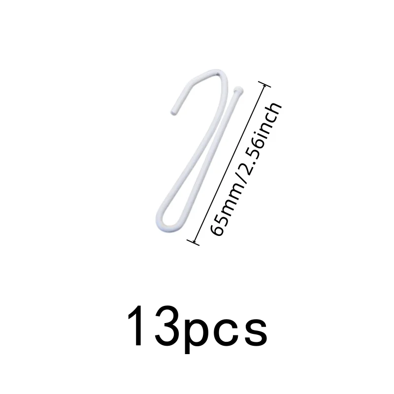 13 pcs Single Prong Curtain Clips with Easy Simple Operation, ideal for Bathroom Fabric Hanging and Bedroom Window Drapery