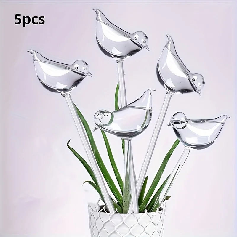 Bird Shape Self-Watering Devices Plastic Automatic Watering Stakes Drip Irrigation Tool for Garden Potted Plants Flowers Bonsa