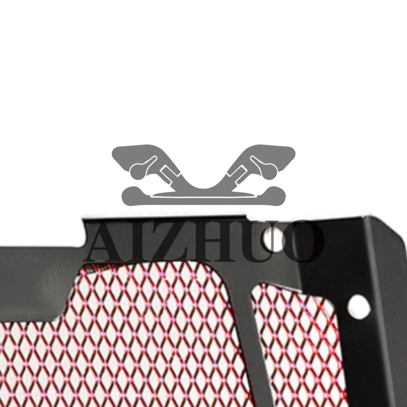 

Для Yamaha mt03 MT-03 MT 03 MT03 2015-2023 сетчатая крышка бака для воды с отверстиями, аксессуары для мотоциклов, защита решетки радиатора