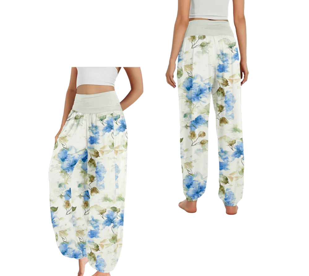 Women's pants cotton  loose pants Sexy Trendy Fashion Yoga Pants Cool Workout Trousers