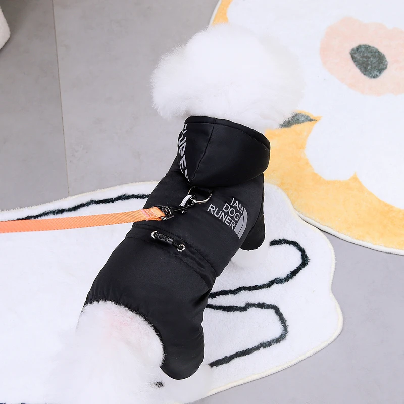 Winter Warm Dog Jumpsuit Waterproof Pet Clothes Jacket Schnauzer Chihuahua Overalls for Small Medium Dogs French Bulldog Onesies