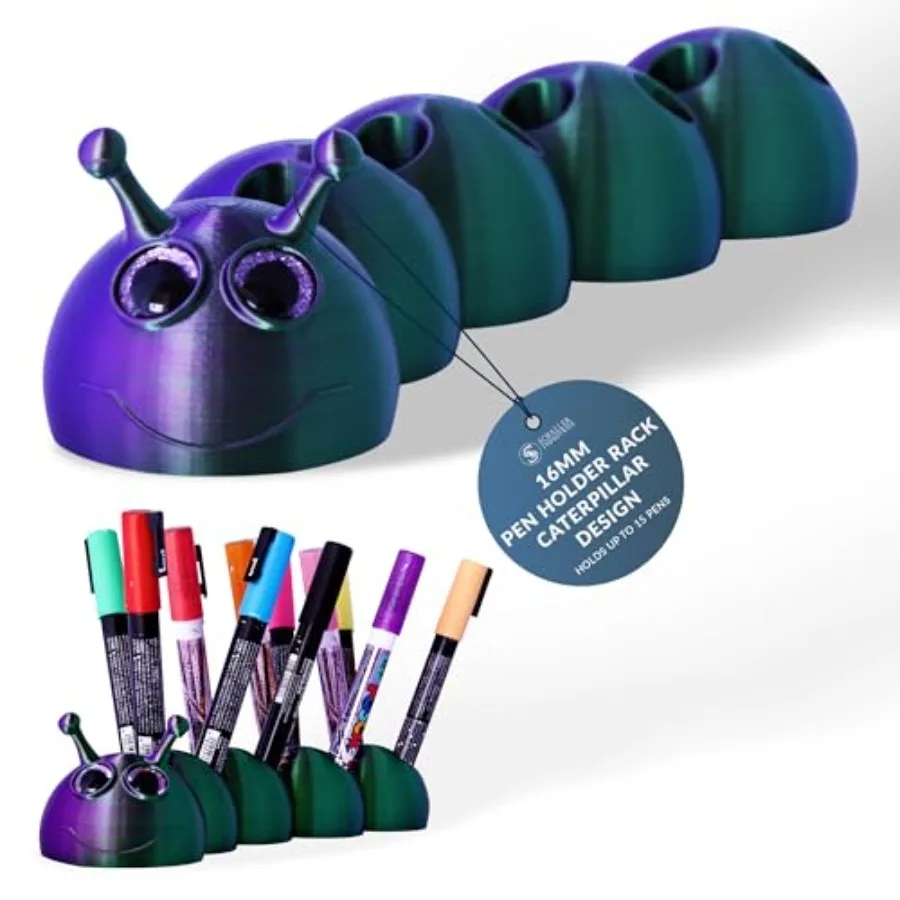 

Держатель для ручек и карандашей в виде милого животного, органайзер для стола, подставка для маркеров и кистей, забавный аксессуар для учителей и любителей милых вещей.