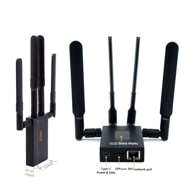 Link Pi Portable 5G Router 5GCPE Full Netcom Transfer Port USB Industrial Gateway 5G Mobile Router 3GPP Release 15 NSA/SA