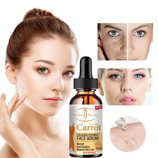 

collagen+vitamin facial essence can fade spots, shrink pores, brighten skin tone and control oil