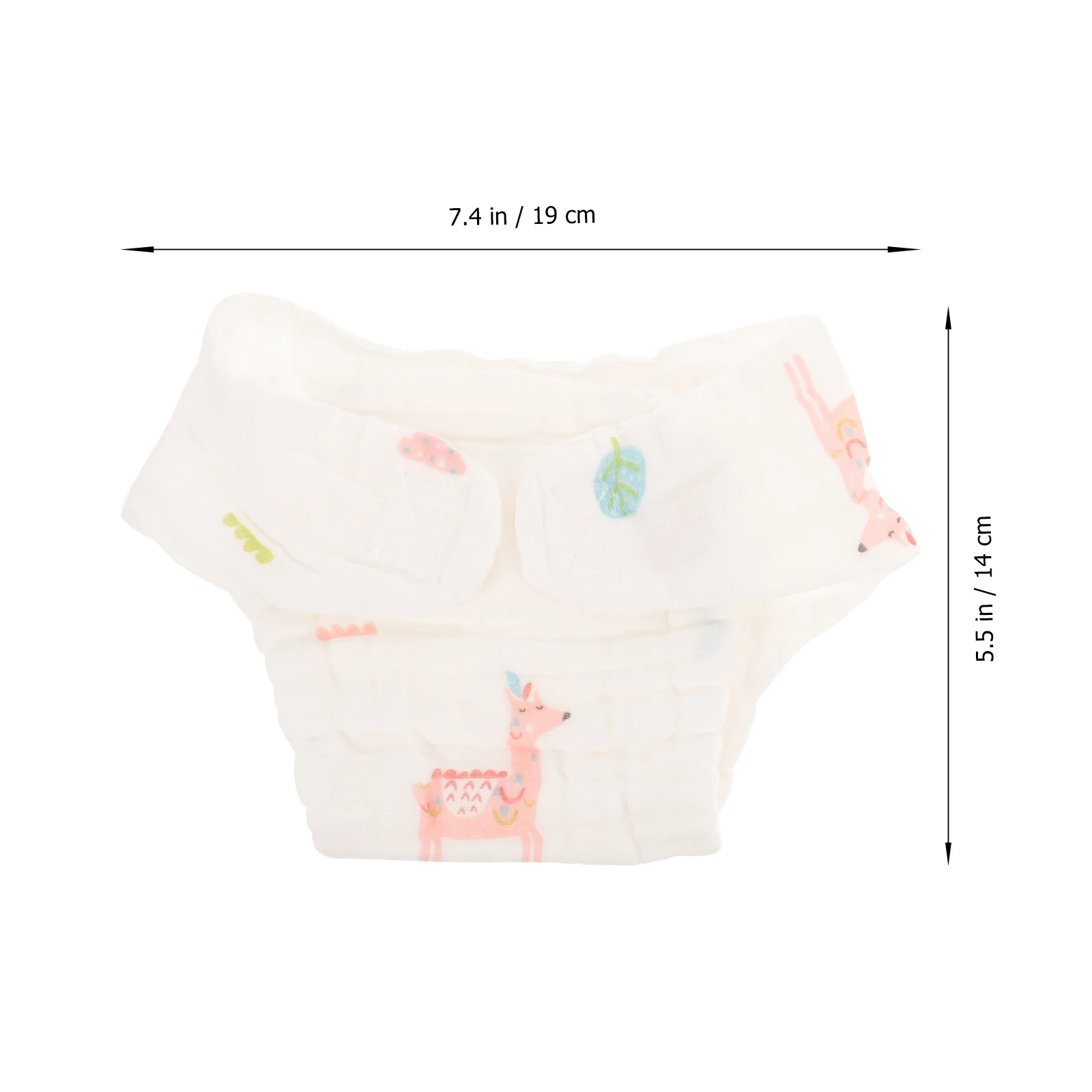 

2 pcs Pure Washable Infant Cloth Gauze Breathable Durable Travel Lightweight Toddler Newborn Cotton For Girl Washable Cloth