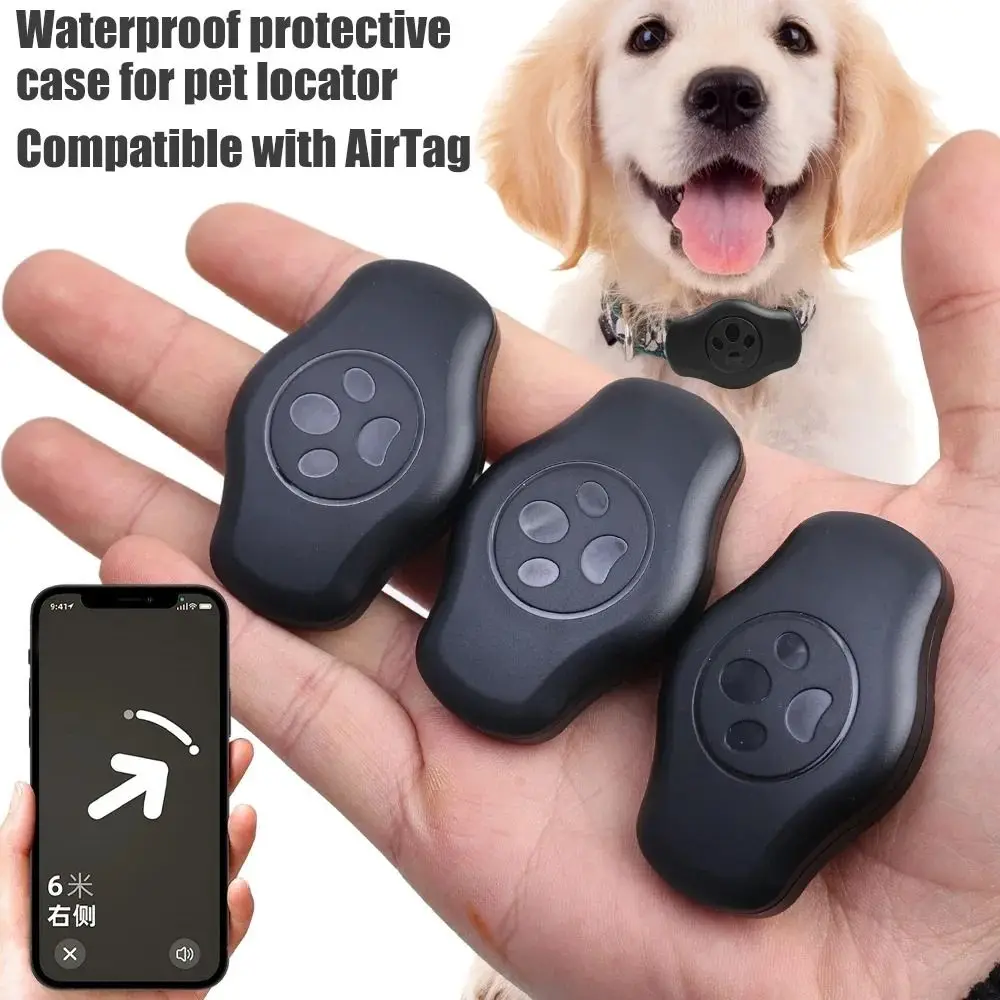 Waterproof Pet Collars Locator Case Protective Easy Install Tracker Holder Anti-Lost Protector Mount for AirTag