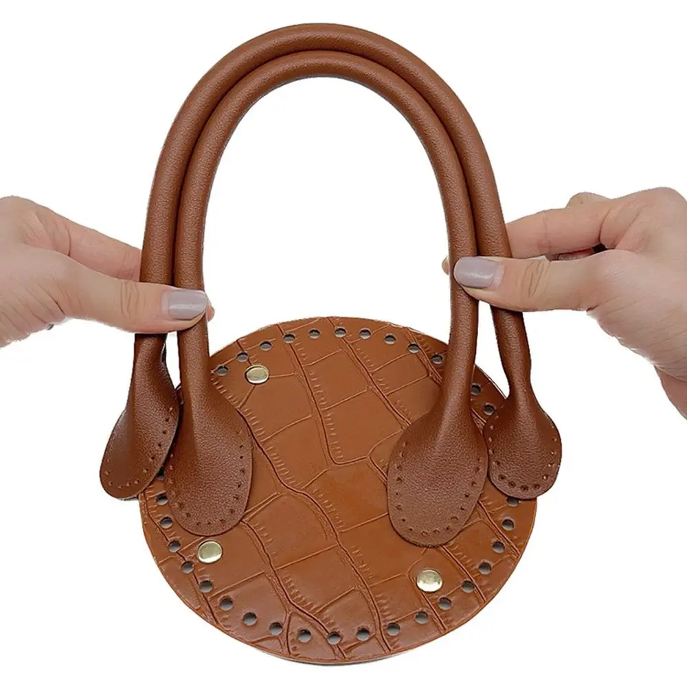 Leather Bag Strap Handmade Handbag Woven Set High Quality Bag Bottoms With Hardware Accessories for DIY Shoulder Handbag New