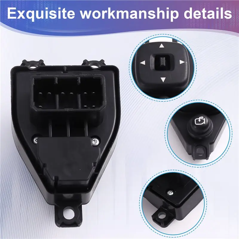 ABQB-AB39-17B676-AA AB39-17B676-BA For Ford Ranger 2011-2021 Rearview Mirror Switch Reversing Mirror Control Unit view 2