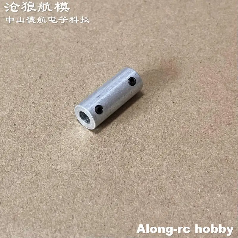 RC Model Plane Boat Spare Part--2pcs  5-4mm or 5-3.0mm  Coupler for the Motor Link Shaft  or Landing Gear For DIY RC Airplane