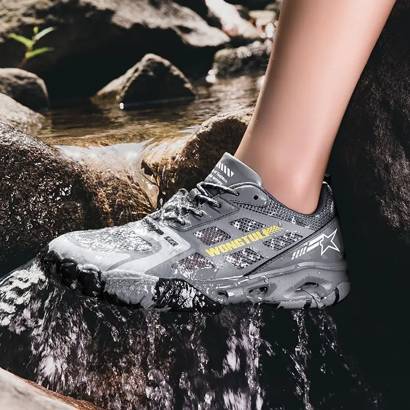 Women's Casual Shoes Hiking 2025 Original Comfortable Breathable Tennis Men's Shoes Mesh Sneakers