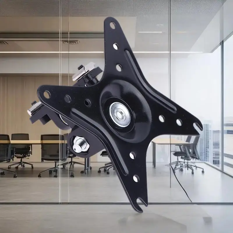 Industrial Monitor Bracket Button Box Wall Mount VESA 100 75 50mm 2 Axis Adjustable for Production Office Workshop Setup